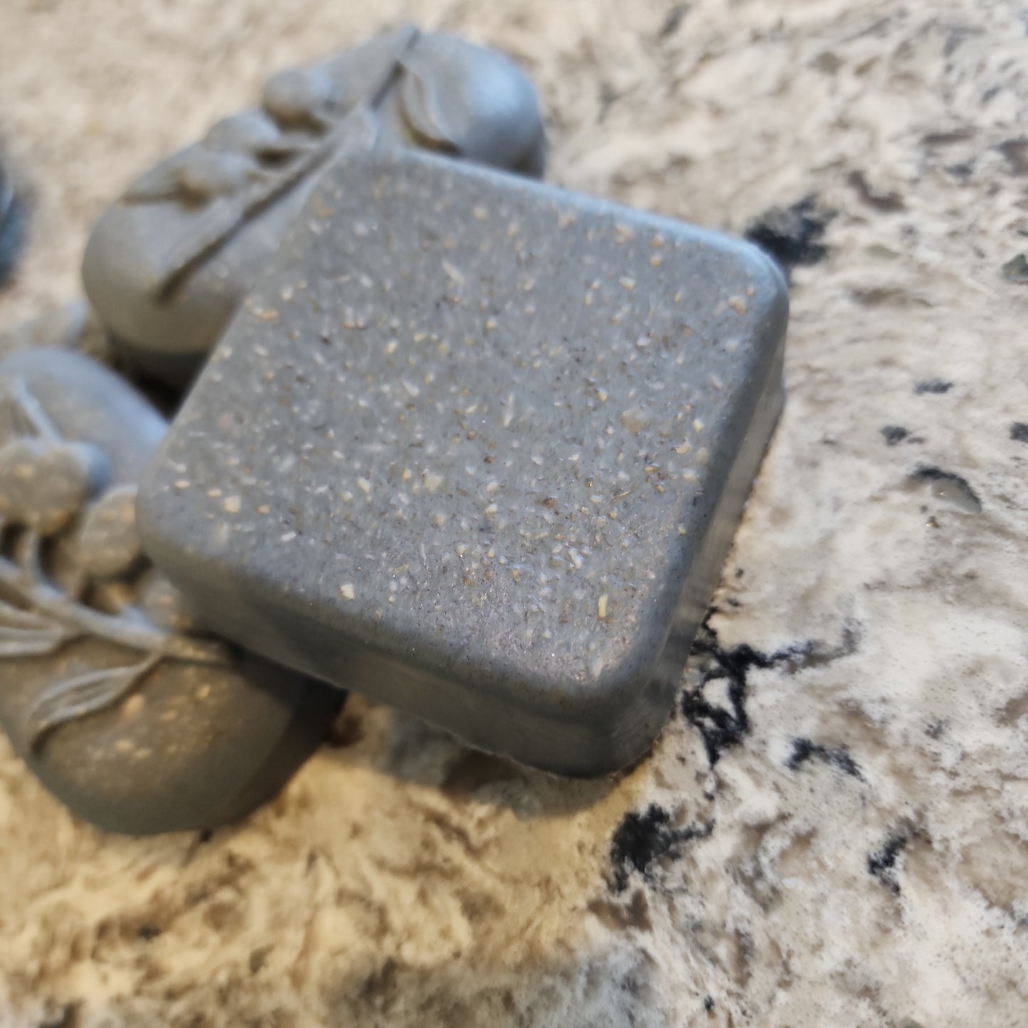 Charcoal & oat facial soap