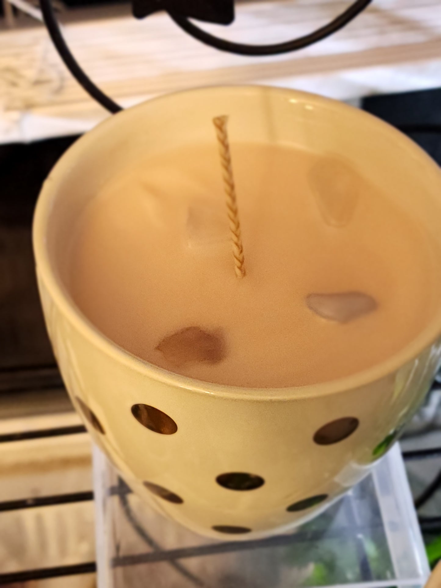 Cocoa candle cups
